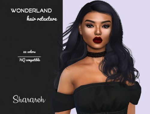 Wonderland Hair Retexture