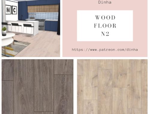 Wood Floor N2 at Dinha Gamer