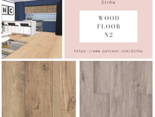 Wood Floor N2 at Dinha Gamer