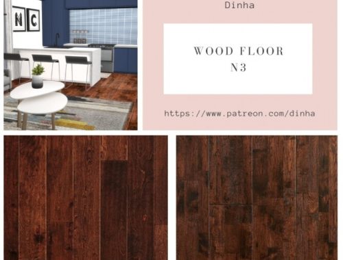 Wood Floor N3 at Dinha Gamer