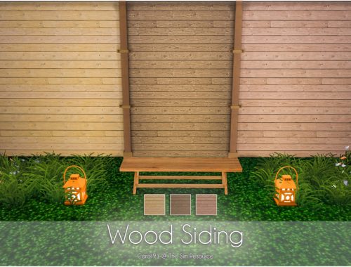 Wood Siding Walls