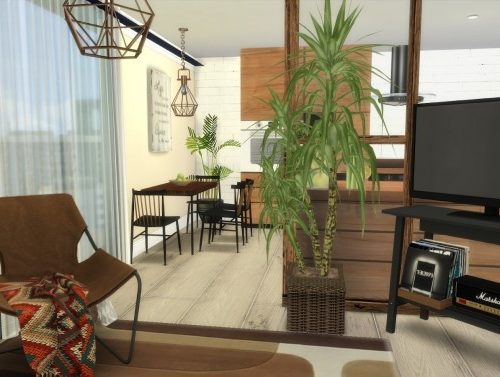 Wooden Apartment at Dinha Gamer