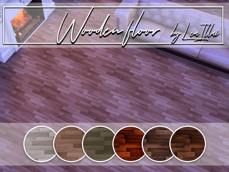 Wooden floor [TS4] - The Sims 4 Catalog