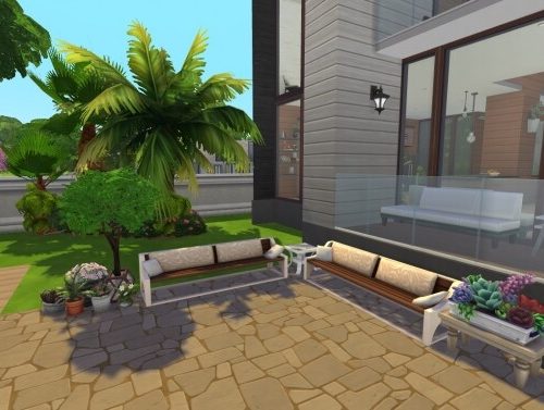 Wooden Modern House by xperimental.sim