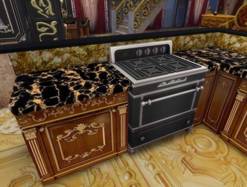 Wooden Rays Kitchen at Anna Quinn Stories