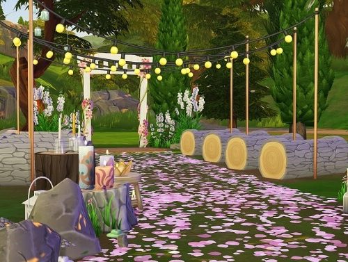 WOODLAND WEDDING VENUE at Aveline Sims