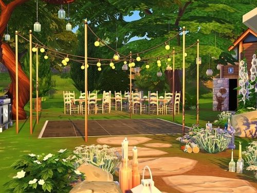 WOODLAND WEDDING VENUE at Aveline Sims