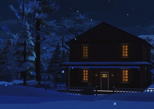 Woodlands View cabin at Lutessa