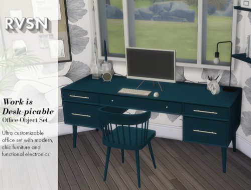 Work is Desk-picable Office Set