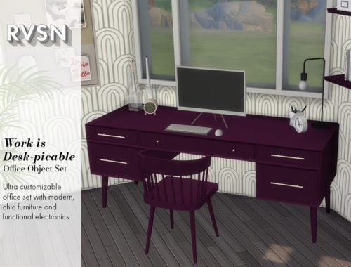 Work is Desk-picable Office Set