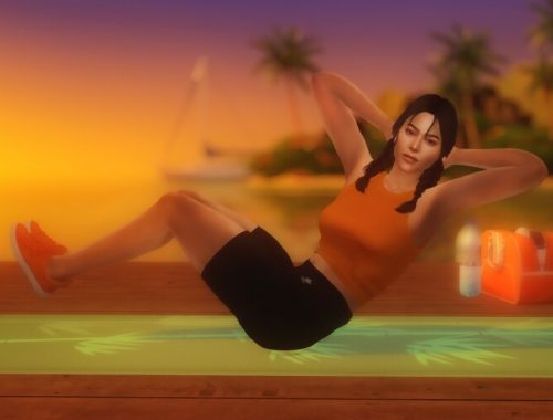 Workout Poses at Katverse