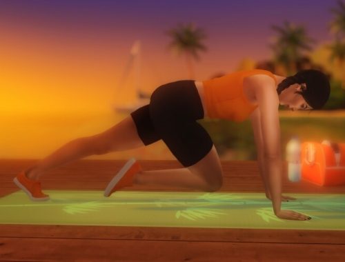 Workout Poses at Katverse