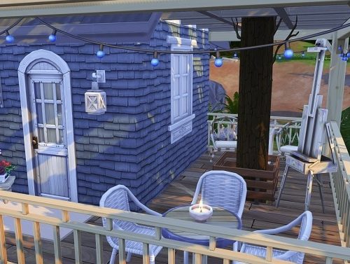 WRITER’S TINY TREE HOUSE at Aveline Sims