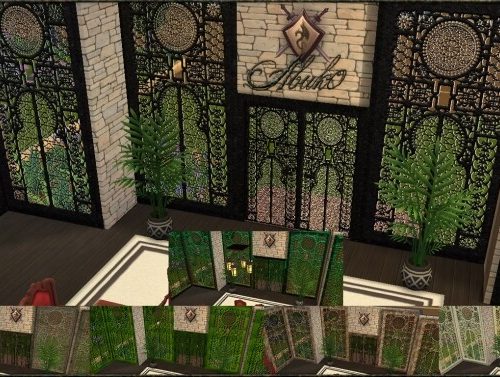 Wrought Iron Bed’s and Window’s & Window + Door at Abuk0 Sims4