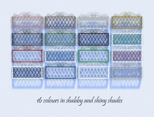 Wrought Iron Window Decor
