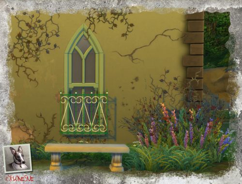 Wrought Iron Window Decor