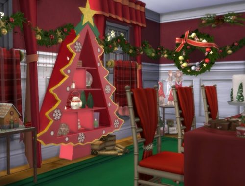 X-mas Diningroom by Oldbox at All 4 Sims
