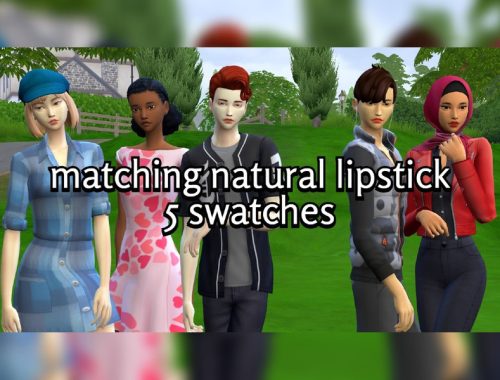 Xietre Matching Natural Lipstick