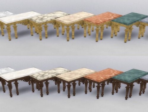 XVIIIth century Dining Table ver.2 by TheJim07