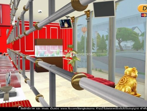 Yaowarat Gold Shop in Thailand (P) at BangkokSims