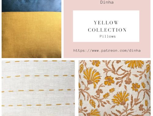 Yellow Collection: 9 Rugs & 6 Pillows at Dinha Gamer