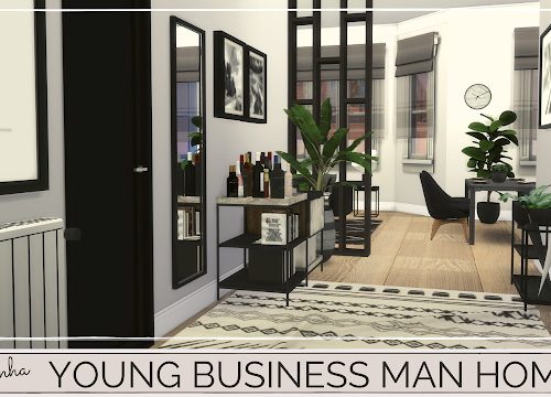YOUNG BUSINESS MAN HOME at Dinha Gamer