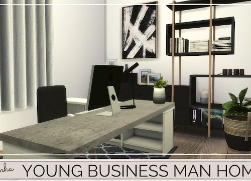 YOUNG BUSINESS MAN HOME at Dinha Gamer
