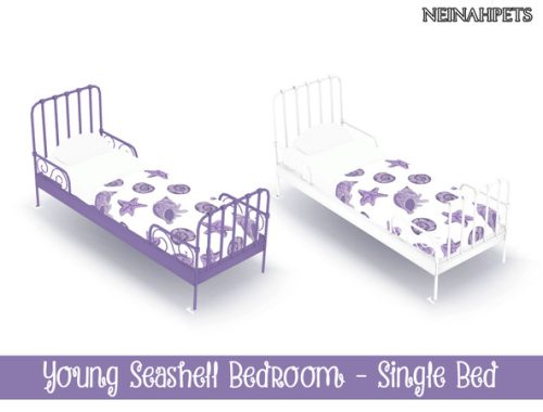 Young Seashell Bedroom Collection {Mesh Required}