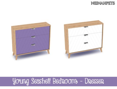 Young Seashell Bedroom Collection {Mesh Required}