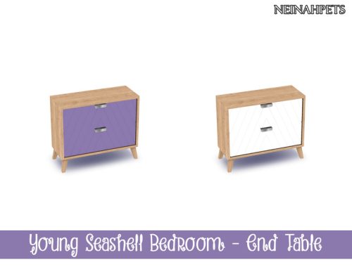 Young Seashell Bedroom Collection {Mesh Required}
