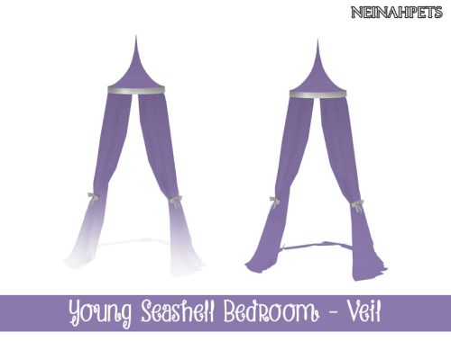 Young Seashell Bedroom Collection {Mesh Required}