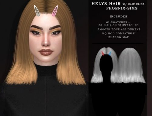 YRENE & SANA HAIRS + HELYS HAIR WITH ACC CLIPS at Phoenix-Sims