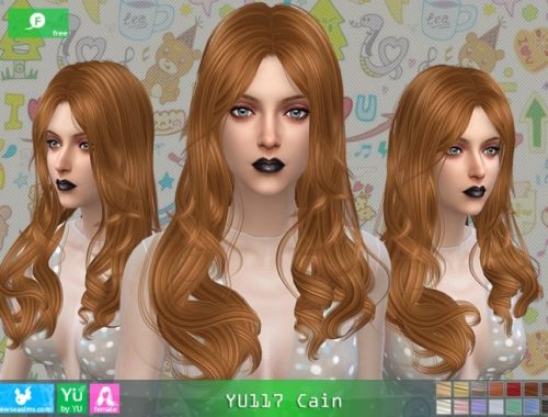 YU117 Cain hair at Newsea Sims 4