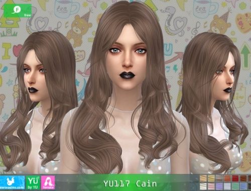 YU117 Cain hair at Newsea Sims 4