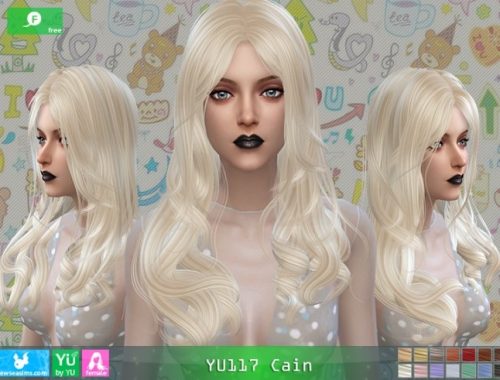 YU117 Cain hair at Newsea Sims 4