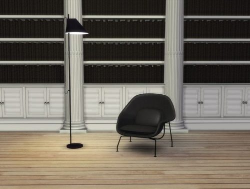 YUH FLOOR LAMP at Meinkatz Creations