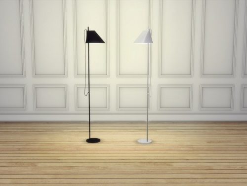 YUH FLOOR LAMP at Meinkatz Creations