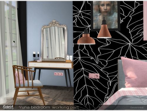 Yuna bedroom /working part