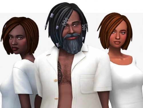 Yvette dreads at Nolan Sims