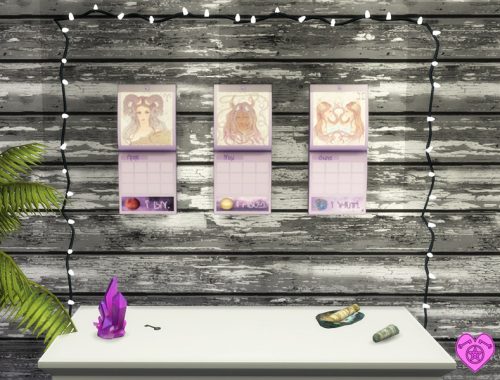 Zodiac Calendars Ladies Set - GET TO WORK REQUIRED