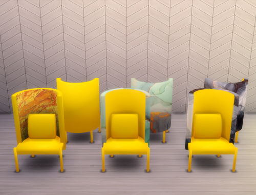 Distorted chair