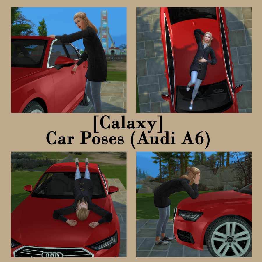 Calaxy Car Poses Audi A6 The Sims 4 Catalog Calaxy Car Poses Audi A6 The Sims 4 Catalog
