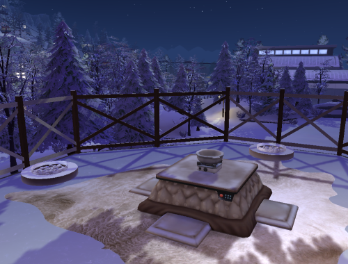 Little snowy home