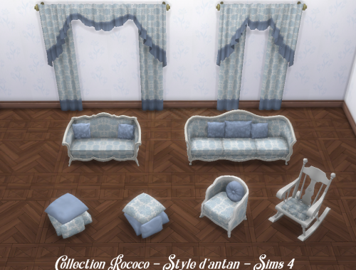 COLLECTION ROCOCO - salon n°1
