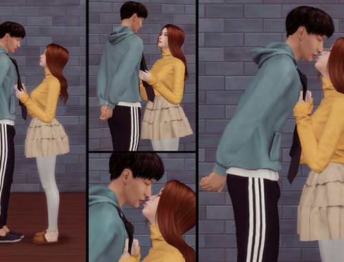Korean Drama Couple Poses
