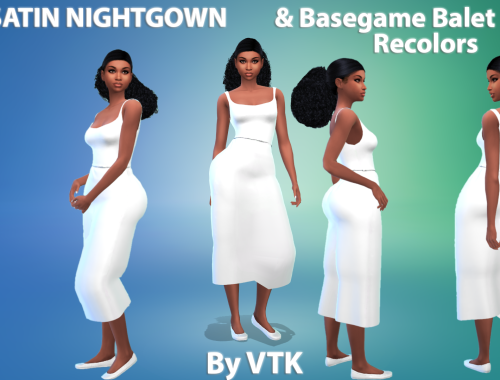 Neveah Williams With VTK CC & "The Extra-Terrestrial Body Preset"