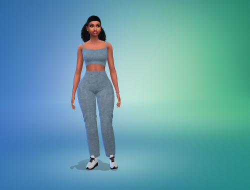 VTK AF The Casual Comfy Top & High-Waisted Jeans HQ Outfit