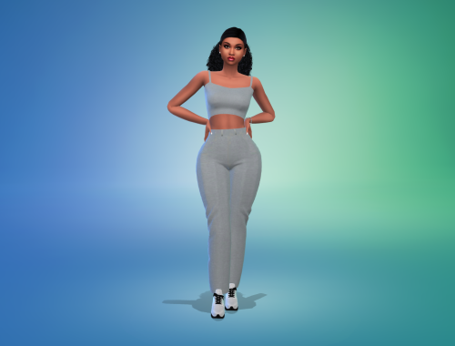 VTK AF The Casual Comfy Top & High-Waisted Jeans HQ Outfit