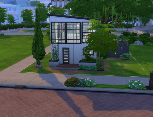 Modern painter studio