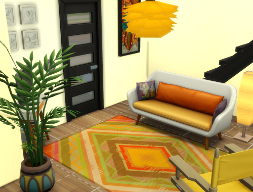 Modern painter studio